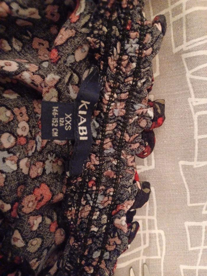 blouse fleurie 12 ans - photo numéro 4