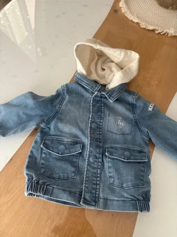 Veste en jean garçon