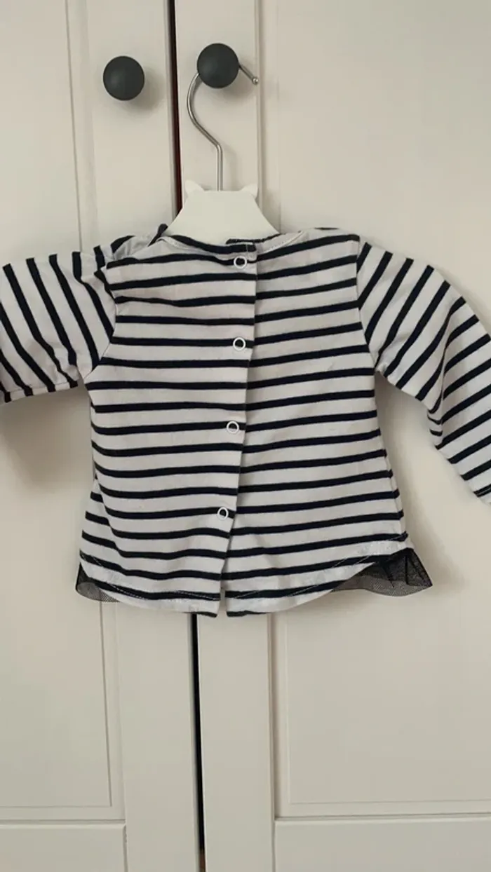 Gilet Cocoon et T shirt 3 pommes 3 mois - photo numéro 8