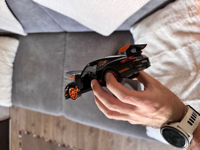Porsche 911 GT3 RS orange 1:24 Neuf + Emballage - photo numéro 3