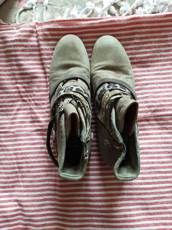 Chaussures bottines femme pointure 40 mjus - photo numéro 2