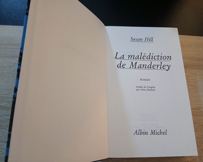 Livre la malédiction de Manderley - photo numéro 3