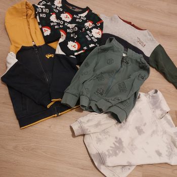 Lot sweats/pull garçon 