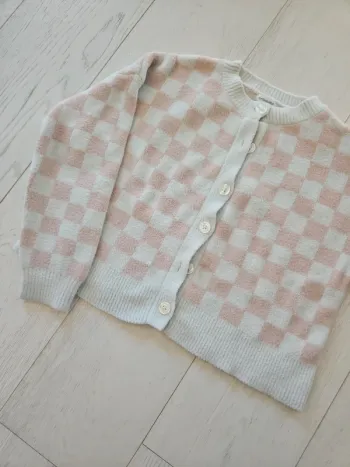Gilet à damier