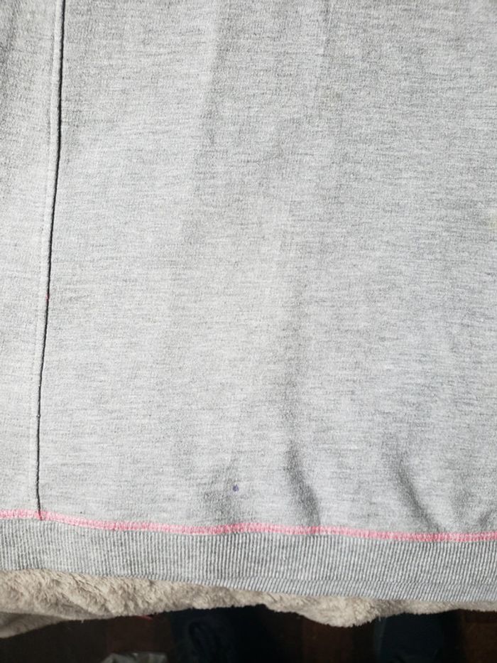 Robe à capuche grise taille 12 ans - photo numéro 6