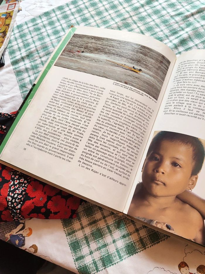Tawa et sekapan enfants dayaks de borneo - photo numéro 2