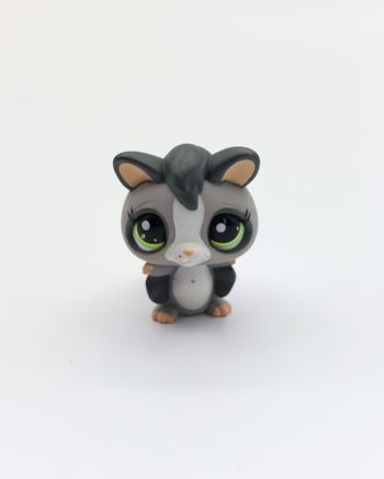 Figurine LPS Littlest petshop écureuil volant gris #1823 Sugar glider HASBRO 2006 pet shop
