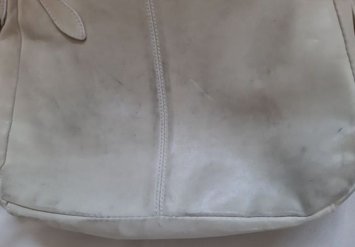 Sac à main en cuir crème - Arthur & Aston - photo numéro 5