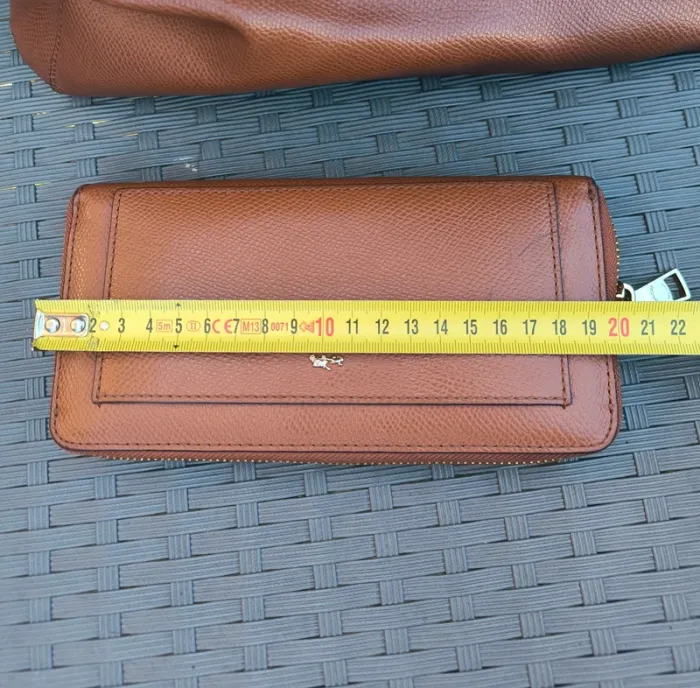 Sac à main et portefeuille cuir Coach Crossgrain kitt carry all - photo numéro 20