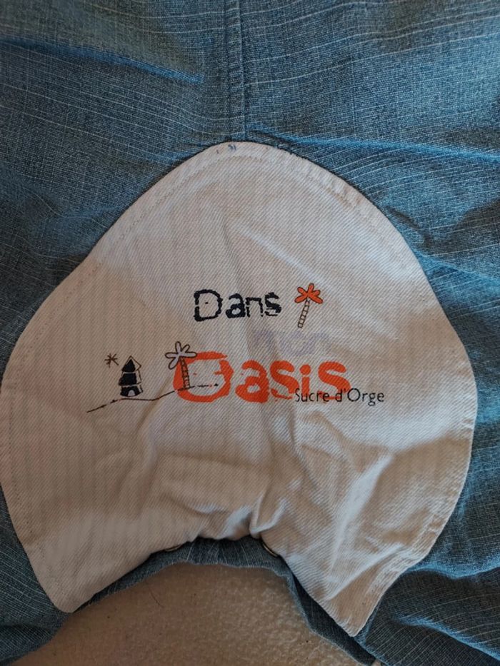 Ensemble salopette t-shirt Sucre d'orge - photo numéro 5