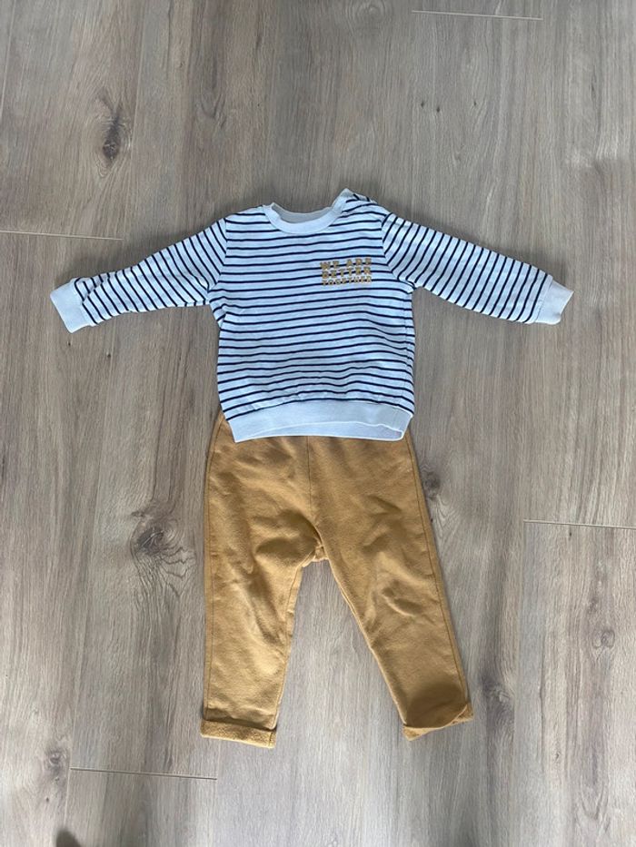 Ensemble jogging pull