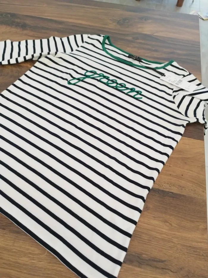 Marinière manche longue "123" neuf - Taille 38