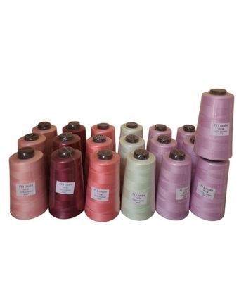 Lot de 27 bobines de fil à coudre