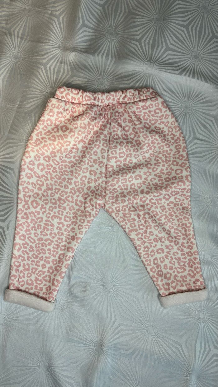 Pantalon chaud fille 6/9 mois - 74 cm - photo numéro 6