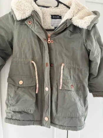 Manteau kaki