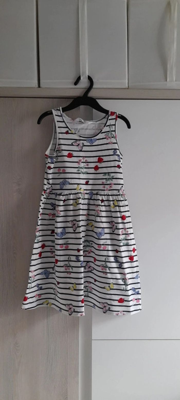 Robe marinière H&M 8 / 10 ans