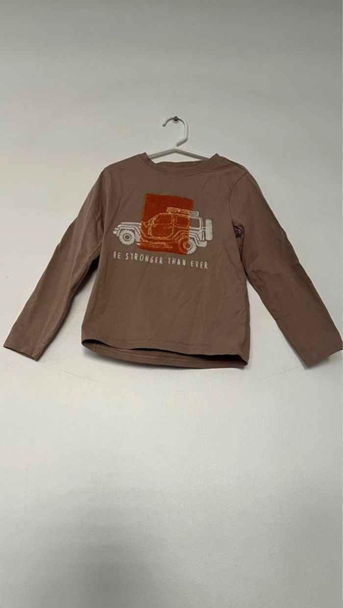 T- shirts manche longue orchestra en parfait état taille 6 ans 100% coton - photo numéro 3