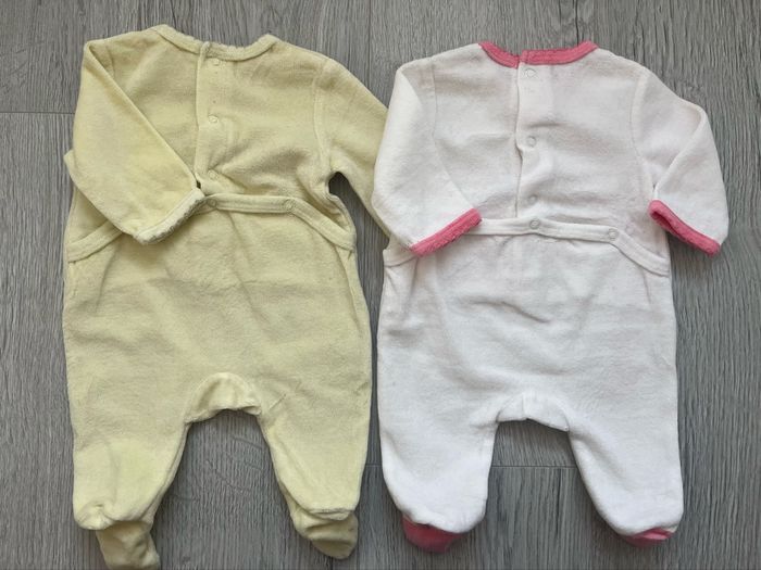 Lot de 2 pyjamas bébé Kitchoun – 1 mois / 54 cm - photo numéro 3