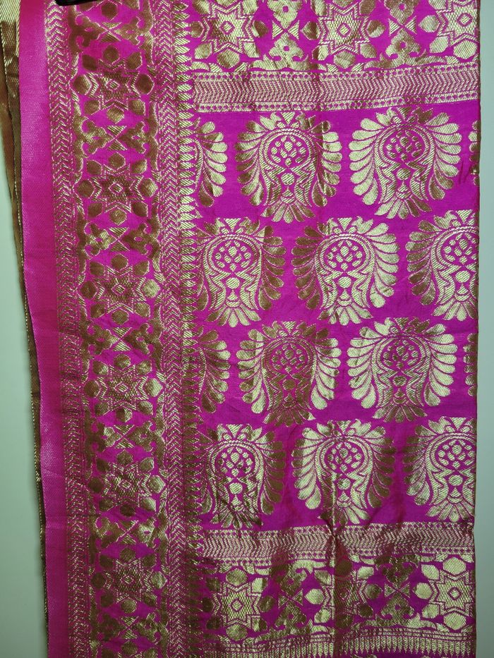 Châle indienne en soie Neuf - photo numéro 2