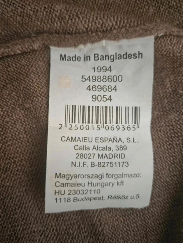 Pull marron - Camaïeu - photo numéro 5