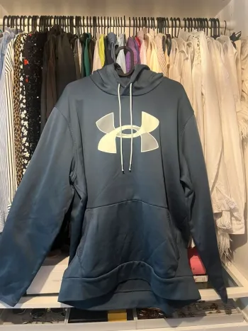 Hoodie bleu gris
