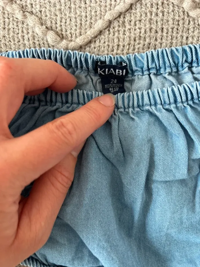 Robe jean et son bloomer - photo numéro 5
