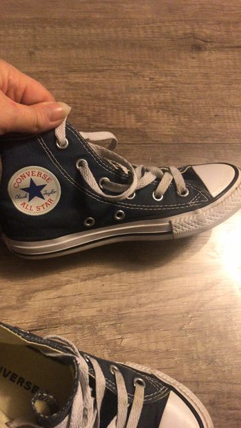 Converse bleu