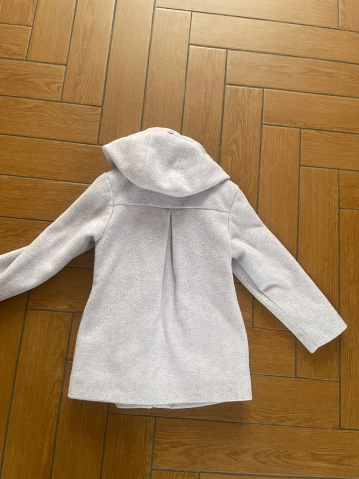 Manteau gris clair 5/6 ans - photo numéro 4