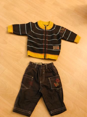 Ensemble garçon taille 3/6 mois