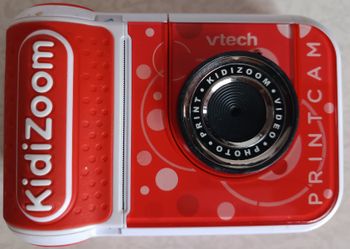 VTech Électronique Appareil Photo Compact KIDIZOOM Printcam Rouge Seul.