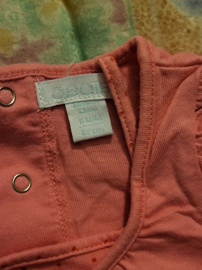 Tee-shirt fille 6 mois - photo numéro 2