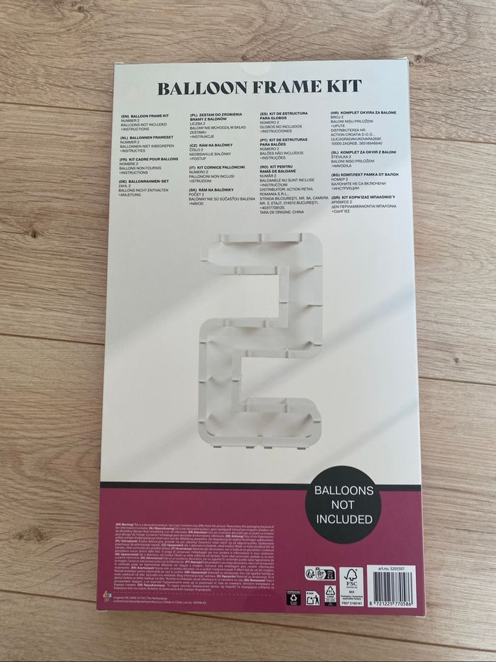 Kit cadre ballons numéro 2 - photo numéro 3