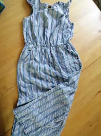 Combinaison pantalon rayé