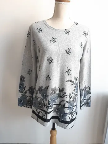 Pull long gris XIN DA T38/40