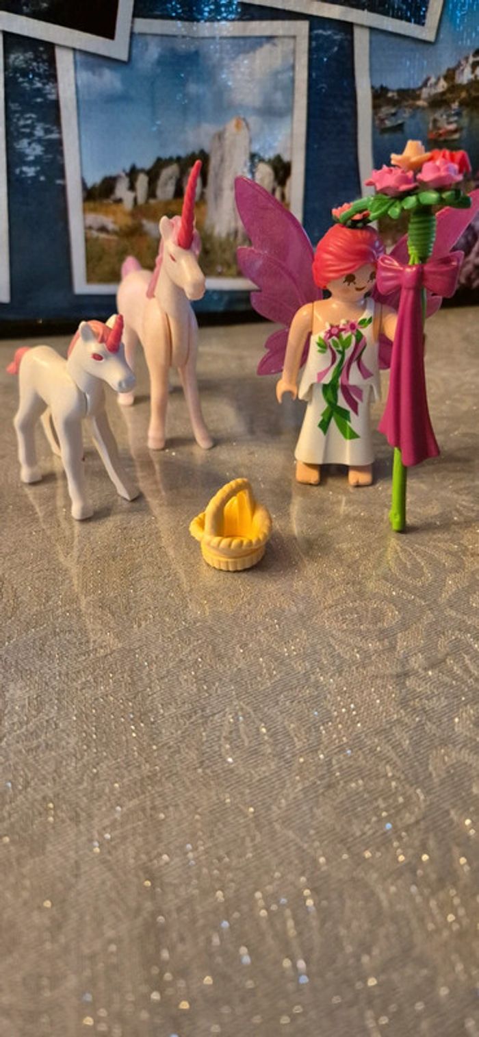 Playmobil fée et licornes