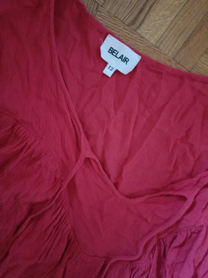 Robe rouge Bel Air T.2 - photo numéro 2