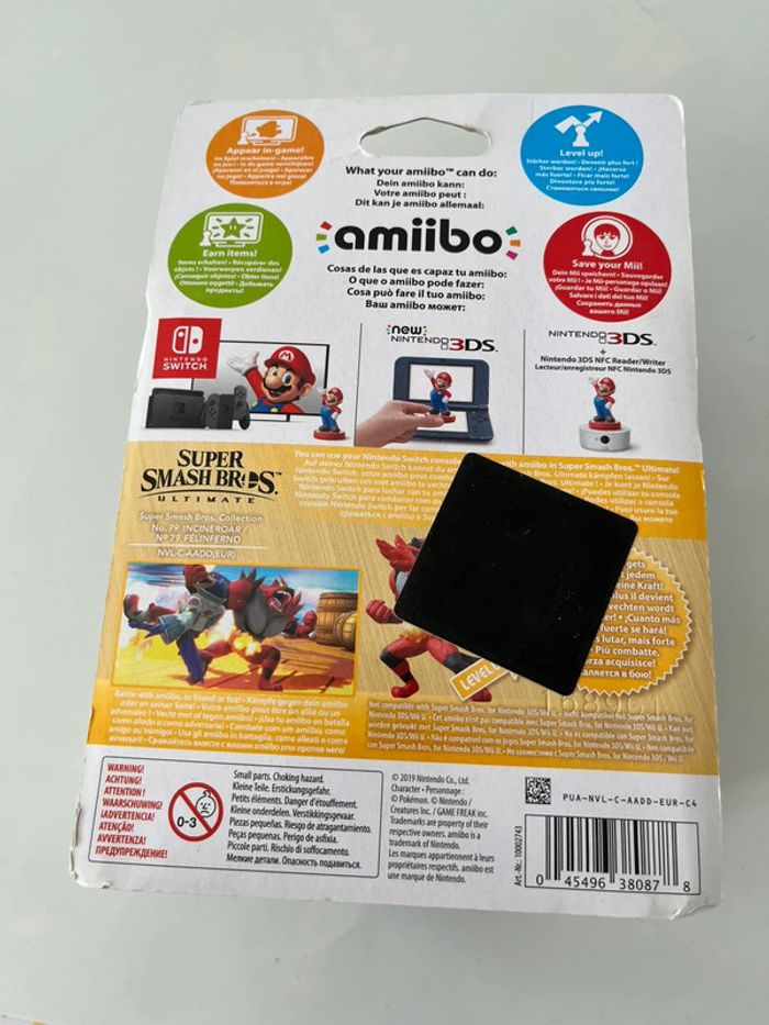 Amiibo felinferno Pokémon - photo numéro 2
