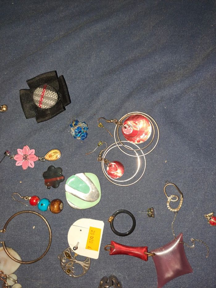 Lots de bijoux fantaisie à transformer - photo numéro 4