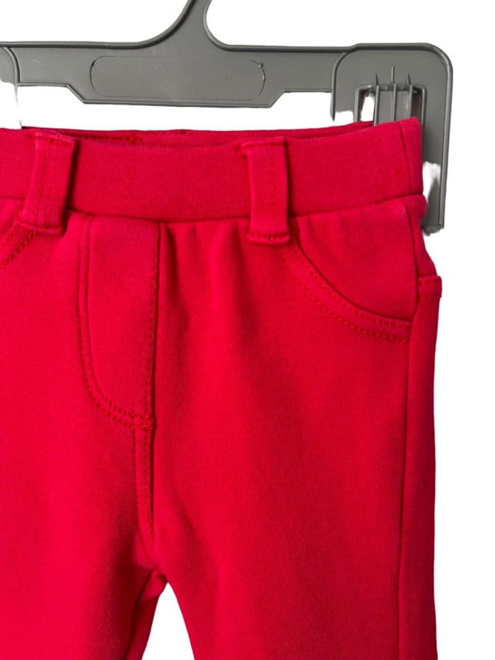 Tregging / legging épais rose fuchsia - DPAM 6 mois (68cm) - photo numéro 3
