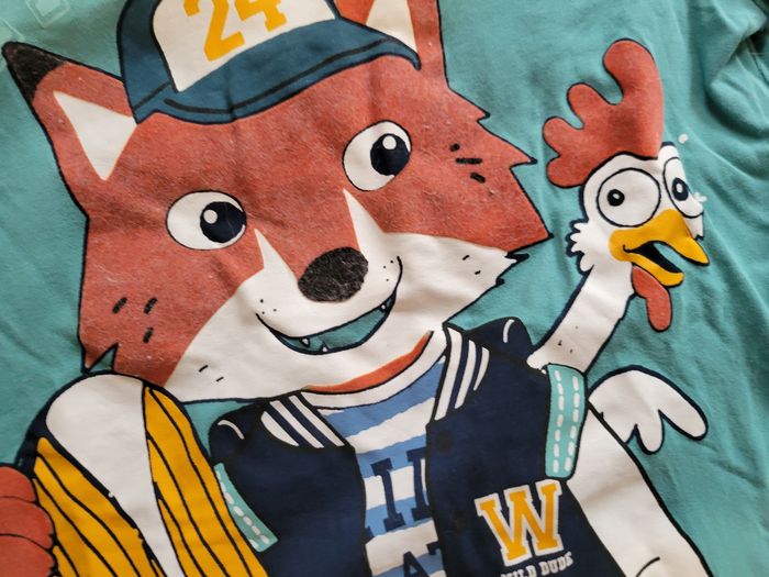 Tee shirt renard 10ans - photo numéro 2