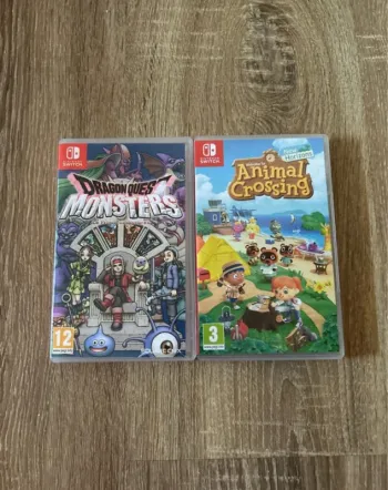 2 boîtes vides Nintendo Switch / sans jeux / merci de ne pas acheter sans lire