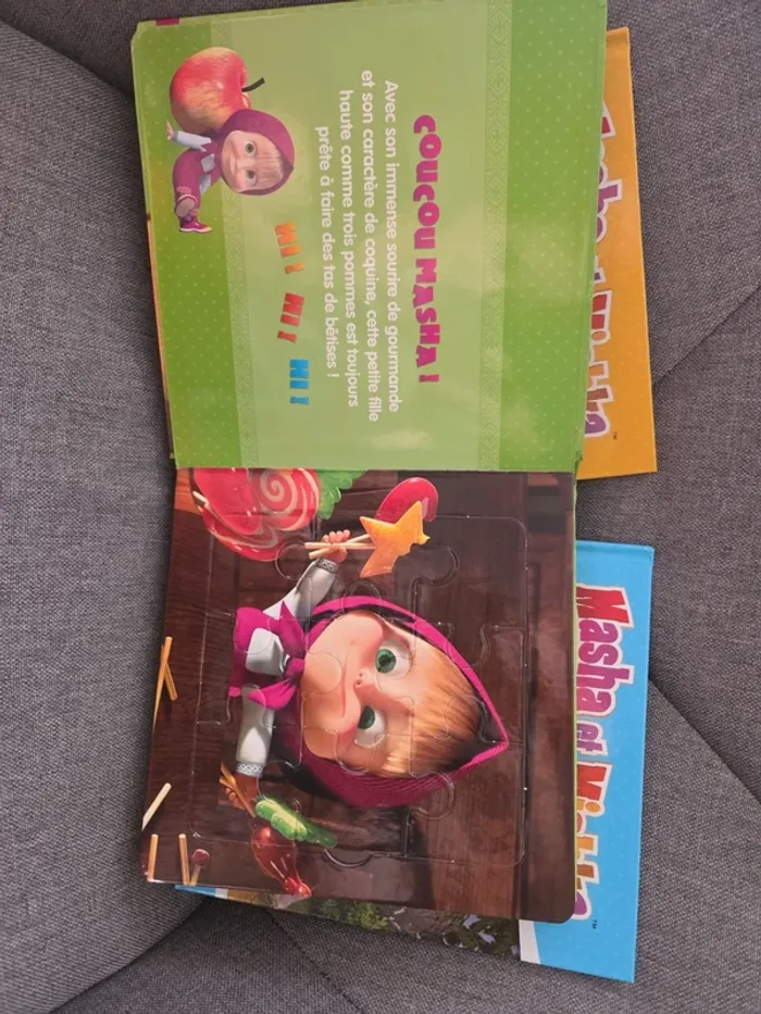 Lot 3 livres Masha et Michka - photo numéro 4