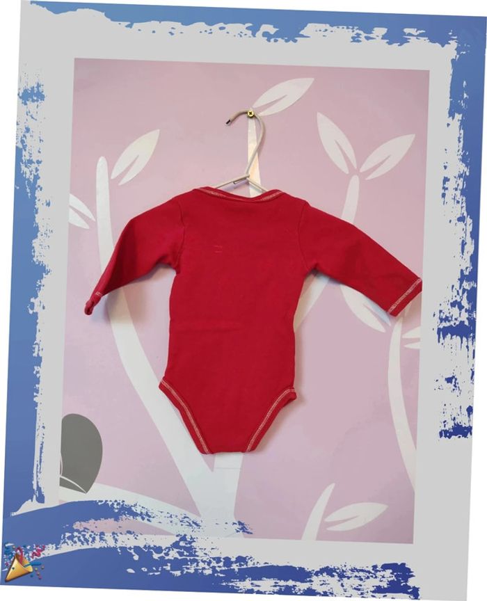 Lot 2 body manches longues 3 mois - photo numéro 3