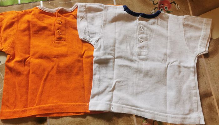 lot de 2 t-shirts taille 3 mois - photo numéro 6