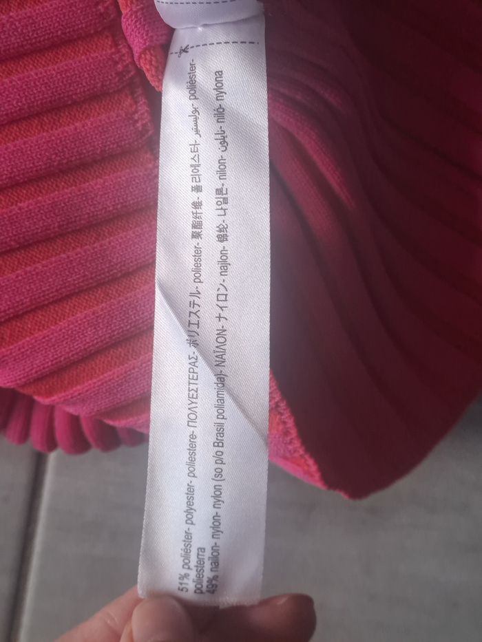 Robe longue moulante rose Zara Taille S - photo numéro 7