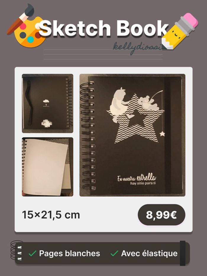 Sketch Book - Pages blanches
