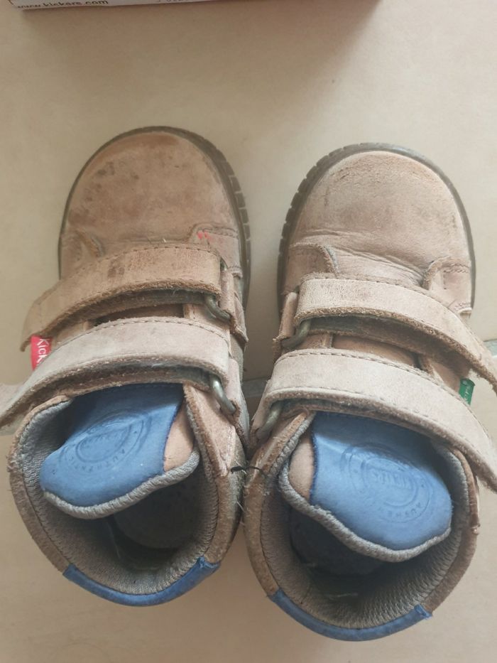 Chaussures Kickers taille 23 garçon hiver cuir - photo numéro 3