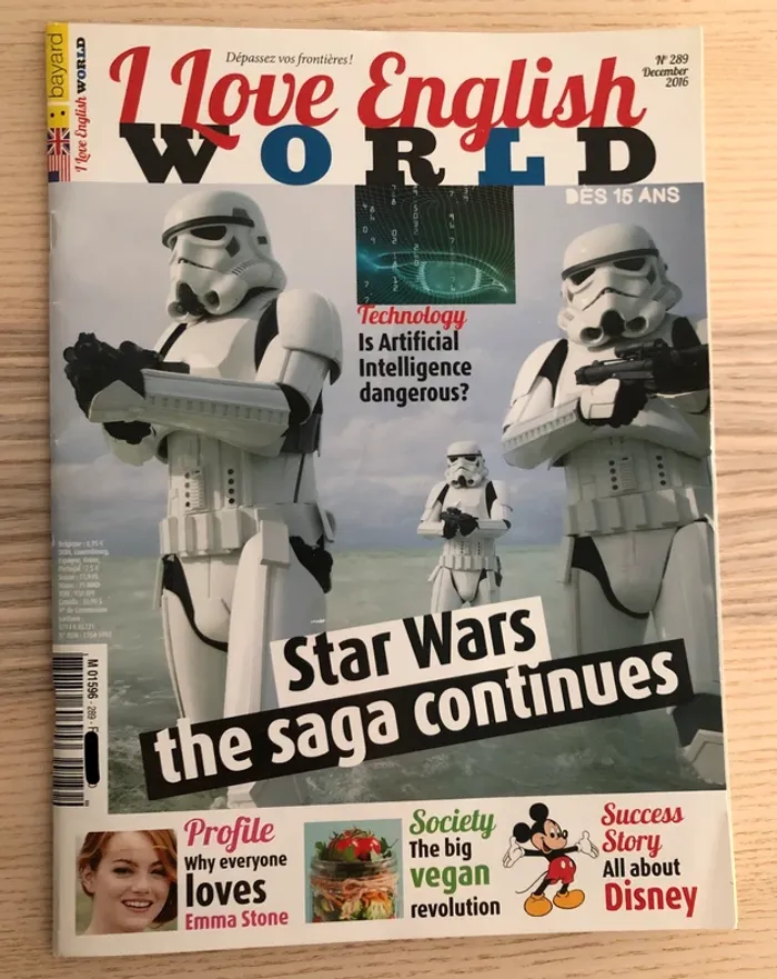 I Love English - Star Wars (avec CD)