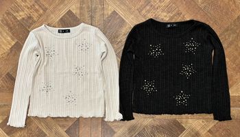 Lot hauts strass jumelles 4/5ans