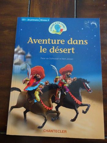 Livre enfant CE1 – Aventure dans le désert